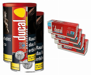 Ducal Rot 2 x 155g Sparpaket mit 800 Hülsen