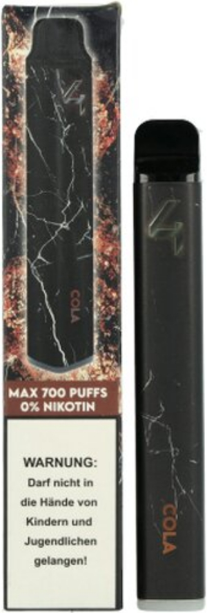 4 Vape Flave Cola Einweg E-Shisha 0 mg