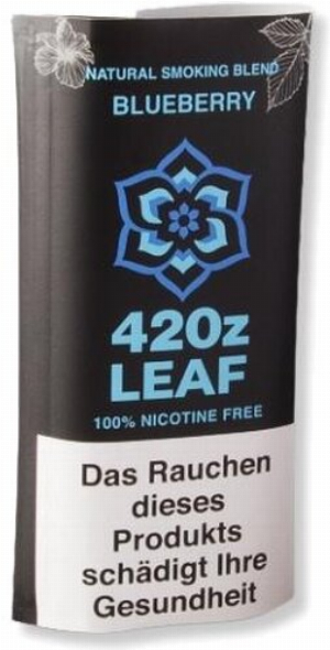 420z Leaf Blueberry Nikotinfreier Tabakersatz 20g