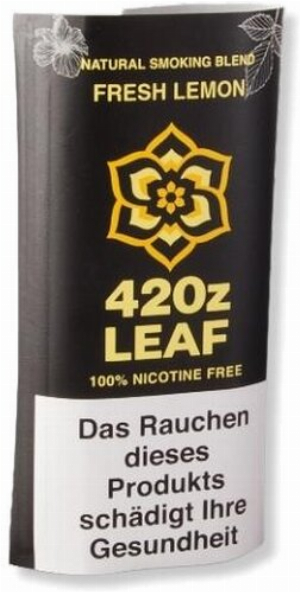 420z Leaf Fresh Lemon Nikotinfreier Tabakersatz 20g
