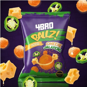 4Bro BallZ! Cheese Jalapeno 75g