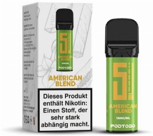 5EL Pod 2 Go American Blend Nachfüll Pod 16mg