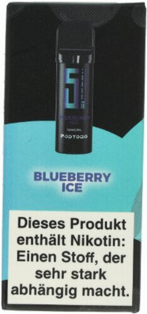 5EL Pod 2 Go Blueberry Ice Nachfüll Pod 16mg