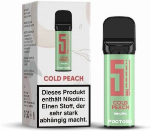 5EL Pod 2 Go Cold Peach Nachfüll Pod 16mg
