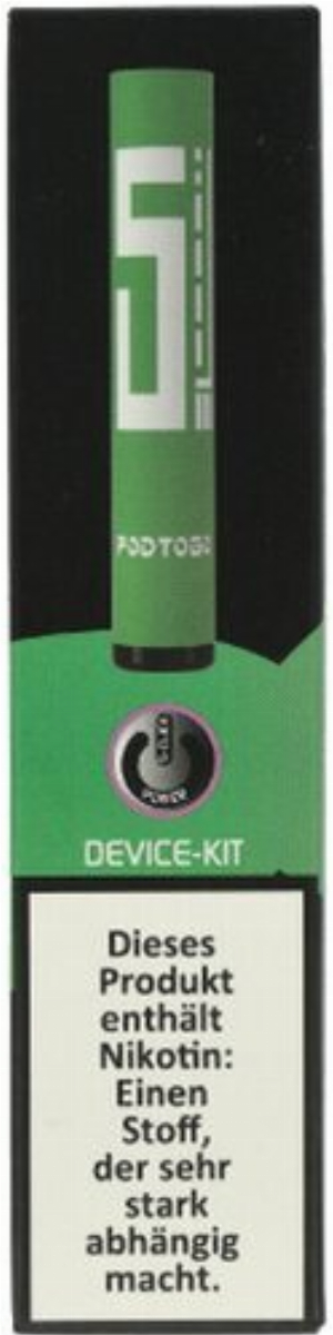 5EL Pod 2 Go Device-Kit Grün Akku