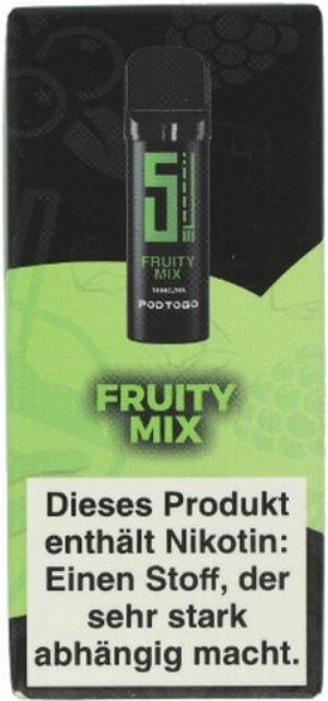 5EL Pod 2 Go Fruity Mix Nachfüll Pod 16mg