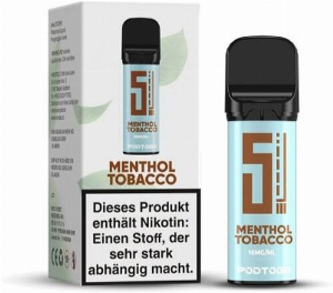 5EL Pod 2 Go Menthol Tobacco Nachfüll Pod 16mg