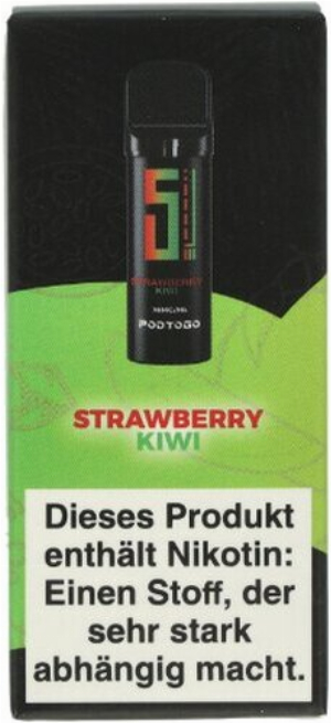 5EL Pod 2 Go Strawberry Kiwi Nachfüll Pod 16mg