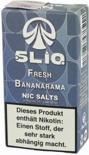 5LIQ Fresh Bananarama Nikotinsalzliquid 10ml 20mg