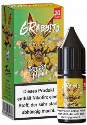 6Rabbits Frozen Mango 10ml Hybridliquid 20mg