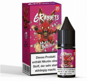 6Rabbits Mixed Berries 10ml Hybridliquid 20mg