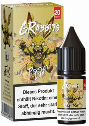 6Rabbits Perfect Lime 10ml Hybridliquid 20mg