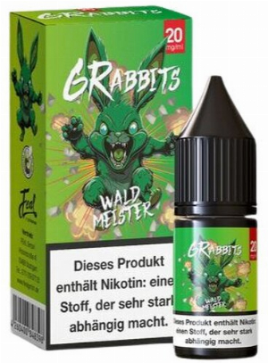6Rabbits Waldmeister 10ml Hybridliquid 20mg
