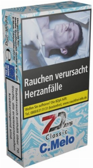 7Days Classic Cold Melon 25g Shisha Tabak