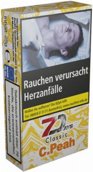 7Days Classic Cold Peach 25g Shisha Tabak