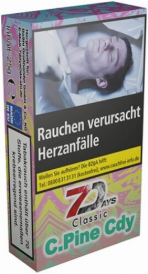 7Days Classic Cold Pine Candy 25g Shisha Tabak