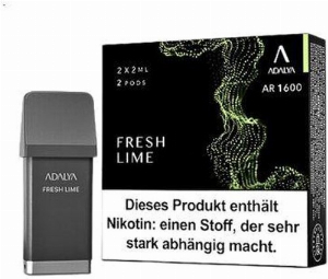 Adalya AR 1600 Prefilled Pod Mint Point 2x2ml 12mg