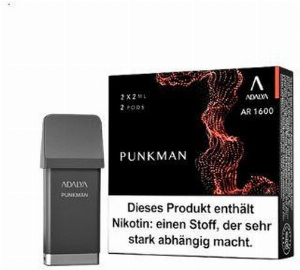 Adalya AR 1600 Prefilled Pod Punkman 2x2ml 12mg