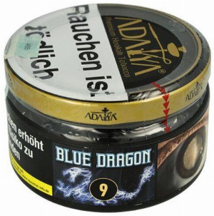 Adalya Blue Dragon 9 Wasserpfeifentabak 200g