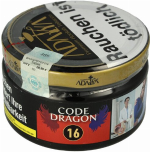 Adalya Code Dragon 16 Wasserpfeifentabak 200g