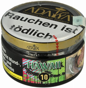 Adalya Hawaii 10 Wasserpfeifentabak 200g