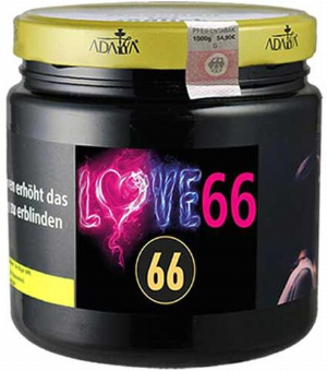  Adalya Love 66 Shisha Tabak 1000g