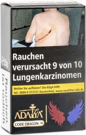 Adalya Tabak Code Dragon 25g Shisha Tabak