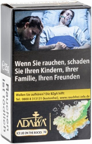 Adalya Tabak Ice Lie on the Rocks 25g Shisha Tabak