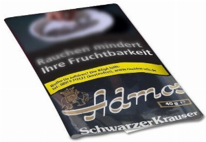 Admos Schwarzer Krauser 40g Päckchen Drehtabak (Artikel wird nicht mehr hergestellt)