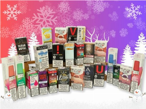 Adventskalender E-Liquids mit Nikotin