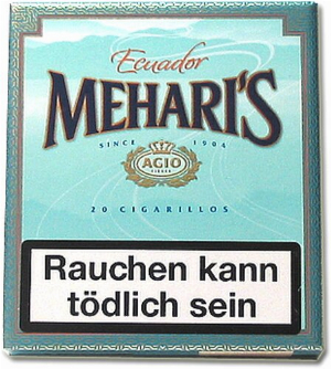 Agio Meharis Ecuador Zigarillos