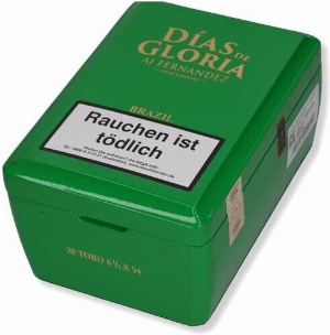 AJ Fernandez Dias de Gloria Brazil Toro Zigarren 20 Stk.