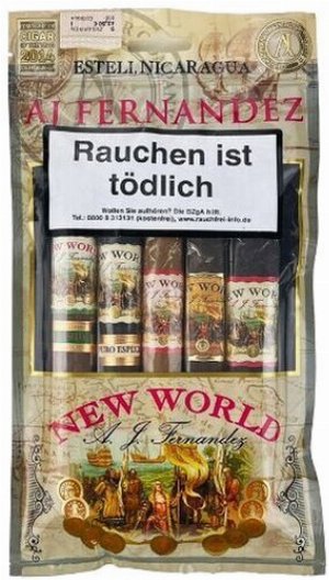 AJ Fernandez New World Sampler Zigarren 5 Stk.