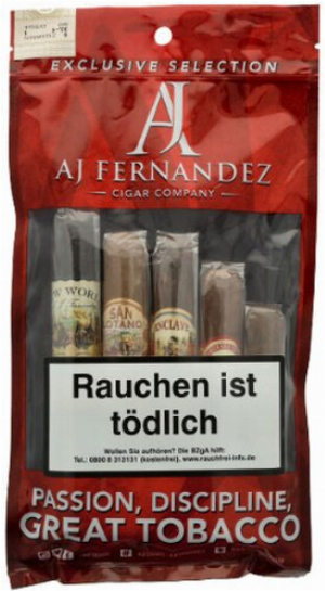 AJ Fernandez Premium Sampler Robusto Freshpack 5Stk.