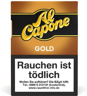 Al Capone Pockets Gold Blend Zigarillos 18 Stück mit Filter