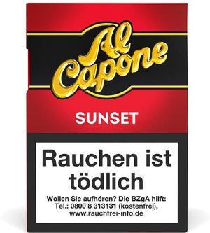 Al Capone Pockets Sunset (Red) Filter 18 Stück