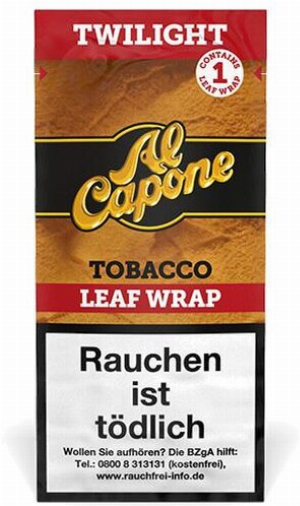 Al Capone Tobacco Leaf Wrap Twilight 1 Stück
