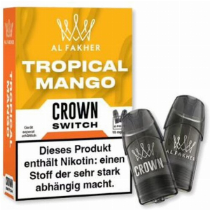 Al Fakher Crown Switch Pods Tropical Mango 2x2ml 18mg