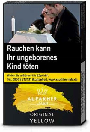 Al Fakher Crystal Yellow 25g Shisha Tabak