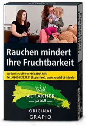 Al Fakher Grapio 25g Shisha Tabak