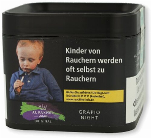 Al Fakher Shisha Tabak Grapio Night 200g