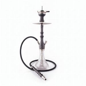 AL MANI Woody S dunkelbraun 1 Anschluss 60 cm Wasserpfeife