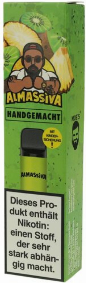 Al Massiva Handgemacht Einweg E-Zigarette 17mg