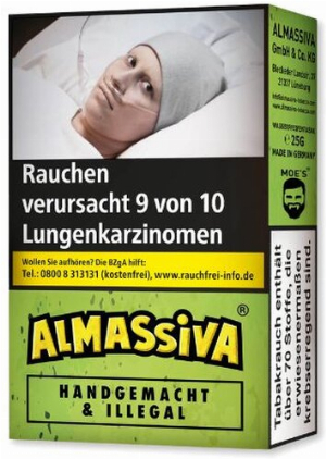Al Massiva Handgemacht & Illegal Shisha Tabak 25g