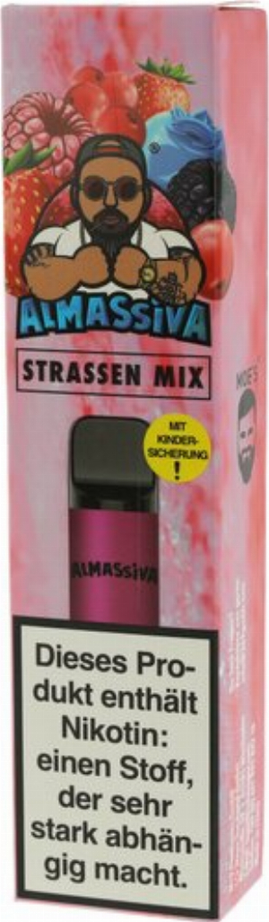 Al Massiva Strassen Mix Einweg E-Zigarette 17mg