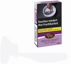 Alisha Wasserpfeifentabak Oriental Secret 50g