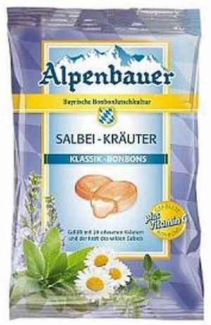 Alpenbauer Salbei Kräuter Bonbon 90g Beutel
