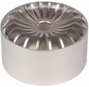 Alu Aschenbecher silber