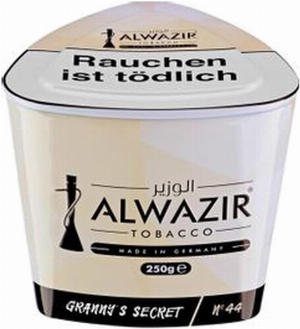 Alwazir Grannys Secret No 44 250g Dose Shisha Tabak