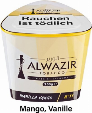 Alwazir Manilla Vango 250g Dose Shisha Tabak